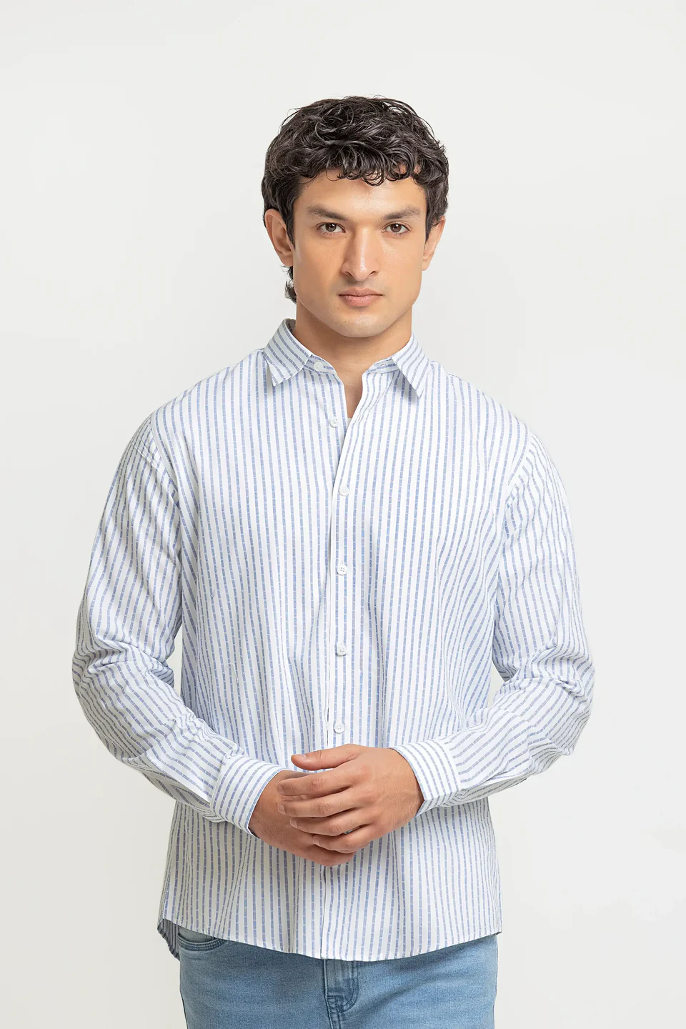 white shirt front